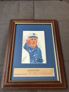 Wilbert Robinson Signed 1980 Perez-Steele Postcard