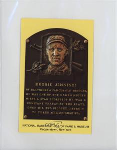 1981 Hall of Fame Postcards Hughie Jennings