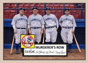 Murderers Row Babe Ruth & Friends Card Set