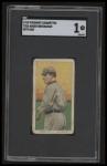 1909 T206 Roger Bresnahan Baseball Card SGC 1