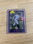2012 Bowman Chrome Brett Gardner Purple Refractor Card