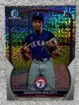 2023 Bowman Chrome Sebastian Walcott Mojo Refractor