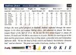 1997 Score Andruw Jones Rookie Card #310