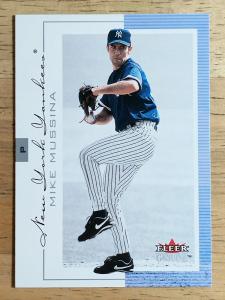 2001 Fleer Genuine Mike Mussina Card #90