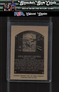 1981-89 Hall of Fame Metallic Plaques Jack Chesbro