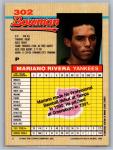 1992 Bowman Mariano Rivera #302 RC Centered