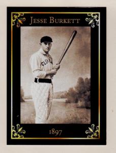 Jesse Burkett 1897 Cleveland Spiders Serial #/50