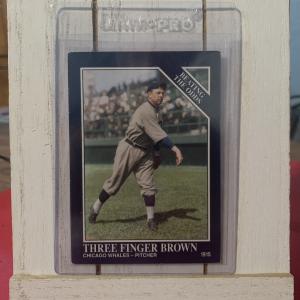 #37 Three Finger Brown Conlon Collection Card 1994