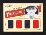Frankie Frisch 2012 Prime Cuts Quad Materials #1/15