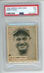 1936 World Wide Gum Jimmie Foxx Athletics Card