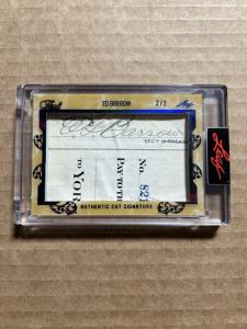 2022 Leaf Pearl Ed Barrow Auto Card #2/2