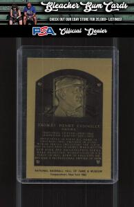 Tommy Connolly 1981-89 Hall of Fame Plaque