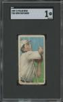 1909 T206 Home Run Baker Polar Bear Card