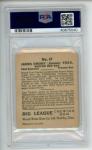 1936 World Wide Gum Jimmie Foxx Athletics Card