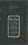 1909 T206 Home Run Baker Polar Bear Card