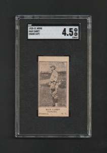 1925-31 W590 Max Carey Pittsburgh Pirates Card
