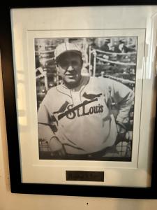 Burleigh Grimes Signed Baseball Card