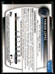 2025 Bowman Chrome Fabian Lopez Miami Marlins Cards