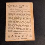 1961 Golden Press Chief Bender #18 Card