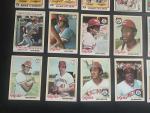 1978 Topps Cincinnati Reds Complete Team Set