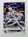2022 Topps Gerrit Cole SP Variation Yankees Card