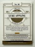 Luke Appling Panini National Treasures Relic #34/99