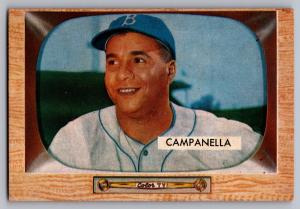 1955 Bowman Roy Campanella Dodgers Card