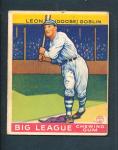 1933 Goudey #168 Leon "Goose" Goslin Card