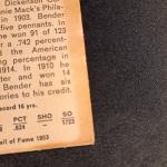 1961 Golden Press Chief Bender #18 Card