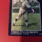 #37 Three Finger Brown Conlon Collection Card 1994