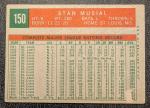 1959 Topps Stan Musial #150 Baseball Card