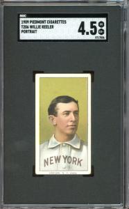 1909-11 T206 Willie Keeler Baseball Card SGC 4.5