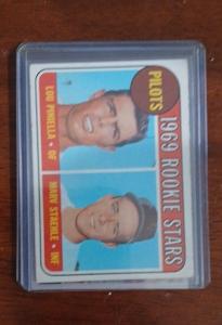 1969 Topps Rookie Stars Lou Piniella & Marv Staehle