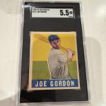 1948 Leaf Joe Gordon #117 HOF Card