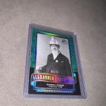 2003 SP Legendary Cuts Alexander Cartwright Green 08/25