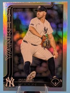 2025 Topps Carlos Rodon Rainbow Foil Card