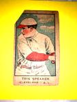 1921 W551 Tris Speaker Cleveland Hand Cut Card