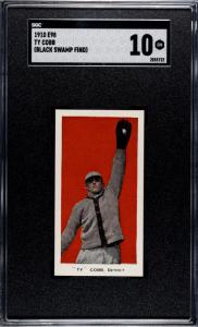 1910 E98 Ty Cobb Red – Rare Black Swamp Find
