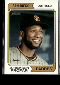 2023 Topps Heritage Jurickson Profar Padres Card Lot