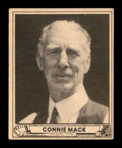 1940 Play Ball Connie Mack Baseball Card