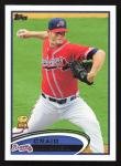 2012 Topps #87 Craig Kimbrel Gold Rookie Card