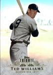 2013 Tribute Ted Williams Boston Red Sox Card