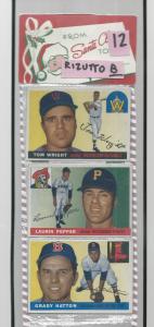 1955 Topps Christmas Rack Pack with Rizzuto, Koufax
