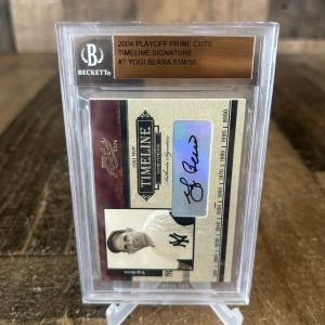 2004 Yogi Berra Timeline Signature #7 Yankees