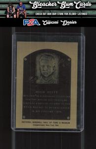 Hugh Duffy Hall of Fame Metallic Plaque 1981-89