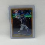 2002 Topps Chrome Jorge Posada #253 Gold Refractor