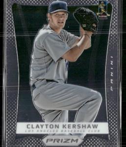 2012 Panini Prizm Clayton Kershaw Card #29