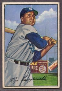 1952 Bowman Roy Campanella #44 Card