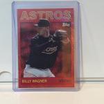 2025 Topps Archives BILLY WAGNER Red Foil /50