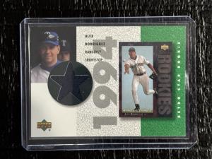 2002 Upper Deck Alex Rodriguez Star Rookies Jersey